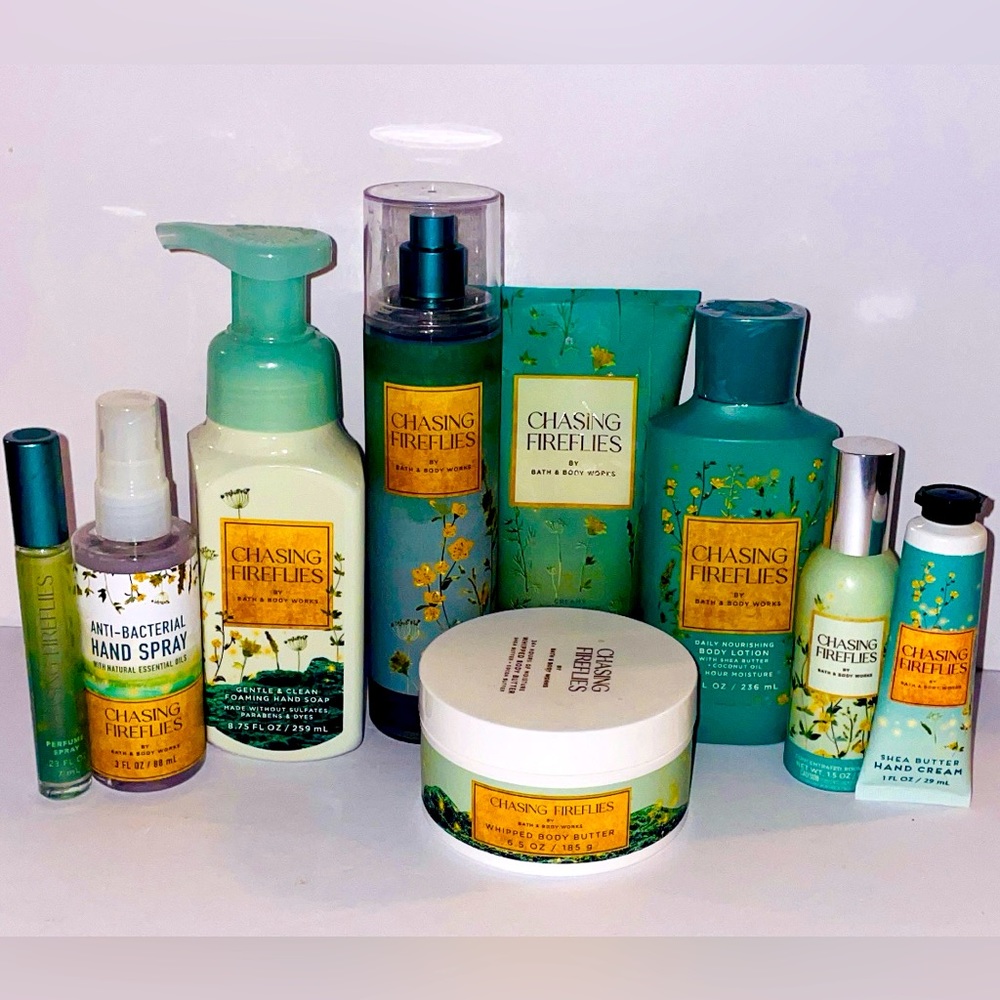 Bath and Body Works Chasing Fireflies Set